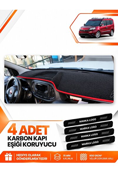 e-biz Fi̇at Doblo Fully Closed (2015-2023) Compatible Glove Box Protection Co...