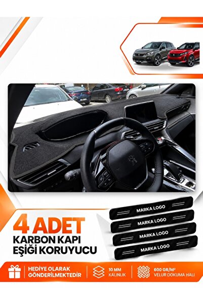 e-biz Peugeot 3008 (2016-2023) Compatible Dashboard Protection Protective Cov...