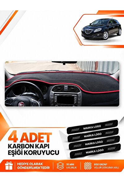 e-biz Lanci̇a Delta (2008-2014) Compatible Front Torpedo Protection Carpet Co...