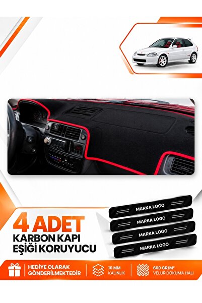 e-biz Honda Civic Ek-Ej-Em (1995-2000) Compatible Front Torpedo Protection Co...
