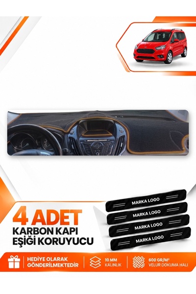 e-biz Ford Courier (2013-2020) Compatible Front Torpedo Protection Cover with...