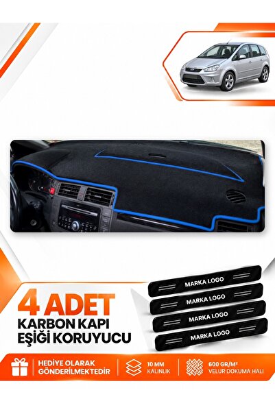 e-biz Ford C-Max (2003-2010) Long Covered Compatible Front Torpedo Protection...