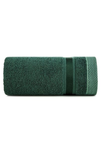 Eurofirany Prosop de baie ABBIE 100 x 150 cm verde inchis