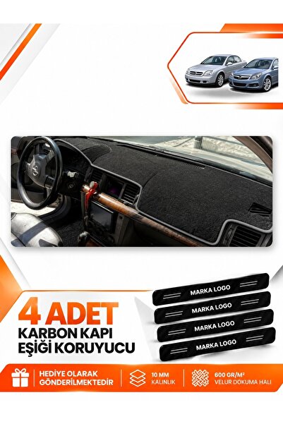 e-biz Opel Vectra C (2002-2008) Compatible Front Chest Glove Box Protection C...