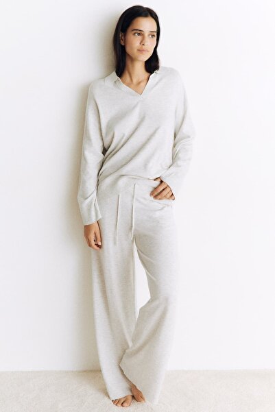Etam Wide-Leg Pajama Pants