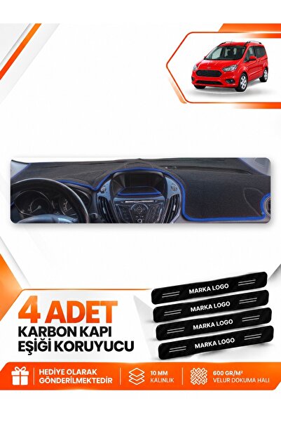 e-biz Ford Courier (2013-2020) Compatible Front Torpedo Protection Case Carpe...