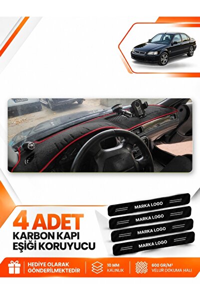 e-biz Honda Civic (1996-1998) Compatible Front Torpedo Protection Case Carpet...