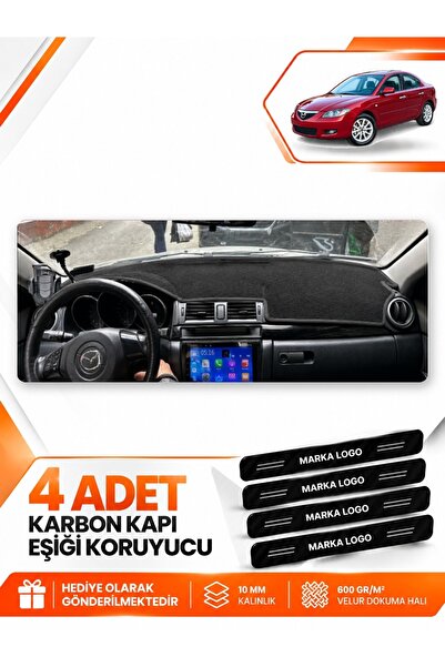 e-biz Mazda 3 (2003-2009) Compatible Dashboard Protection Protective Cover Ca...