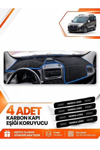 e-biz Fiat Doblo (2013-2015) Covered Compatible Front Glove Box Protection Ca...