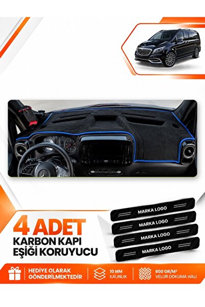 e-biz Mercedes Vi̇to W114 Tourer (2025-Onwards) Compatible Front Torpedo Prot...