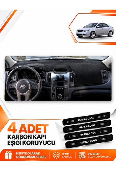 e-biz Kia Cerato (2008-2012) Compatible Torpedo Protection Protective Cover C...