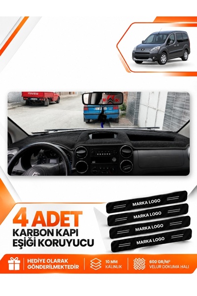 e-biz Peugeot Partner Screened Coverless (2010-2014) Compatible Glove Box Pro...