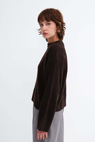 Addax Crew Neck Knitwear Sweater K3497