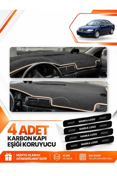 e-biz Volkswagen Passat B5.5 (2000-2005) Compatible Front Cover Dashboard Pro...