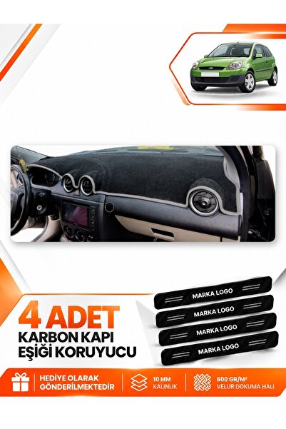 e-biz Ford Fi̇esta Type 2 (2003-2010) Compatible Front Torpedo Protection Cov...