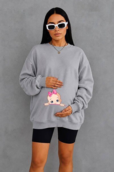 BENROMA 3 Yarn Combed Cotton Intermediate Babak Baby Printed Maternity Sweats...