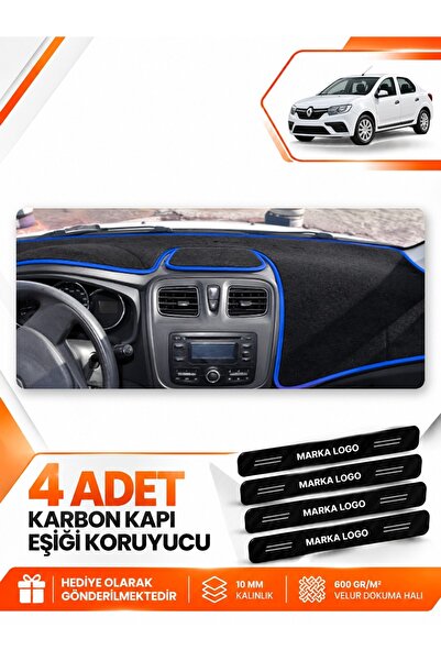 e-biz Renault Symbol Long Type.2 (2013-2021) Compatible Front Torpedo Protect...