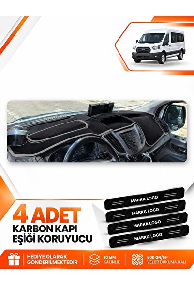 e-biz Ford Transit Covered (2013-2018) Compatible Front Torpedo Protection Ca...