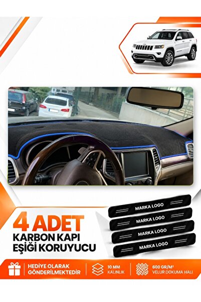 e-biz Jeep Grand Cherokee (2014-2020) Compatible Front Dashboard Protection C...