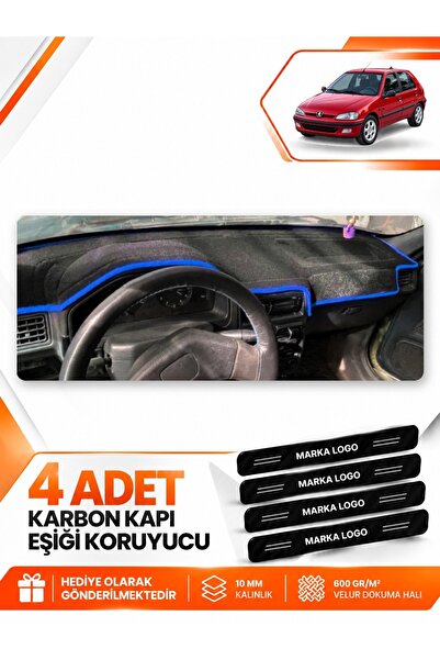 e-biz Peugeot 106 (1991-2003) Compatible Front Torpedo Protection Case Carpet...
