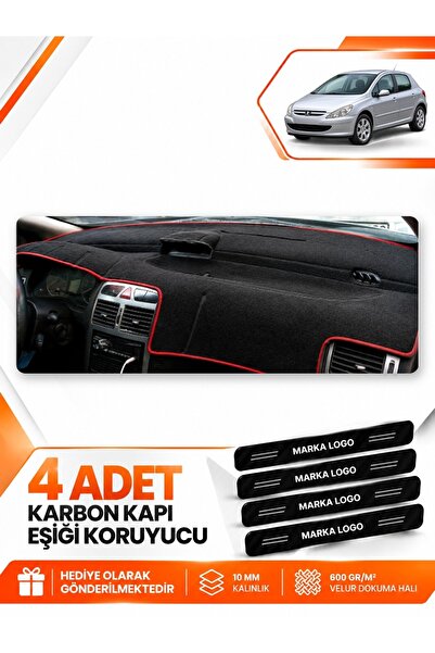 e-biz Peugeot 307 (2001-2008) Compatible Front Torpedo Protection Case Carpet...