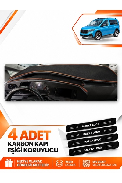 e-biz Ford Tourneo Connect (2023-2026) Compatible Front Torpedo Protection Co...