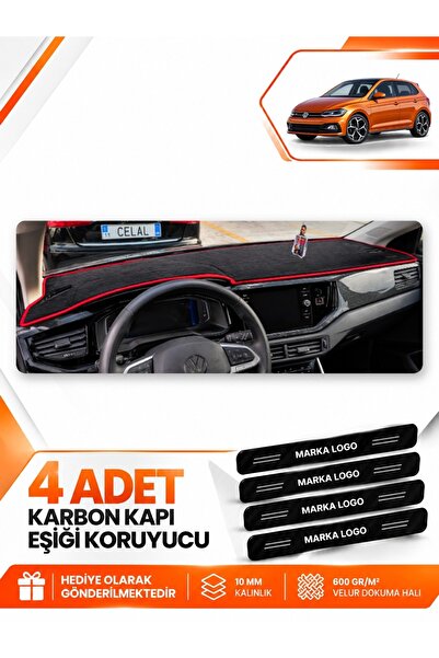e-biz Volkswagen Polo (2022-2025) Compatible Front Dashboard Protection Cover...