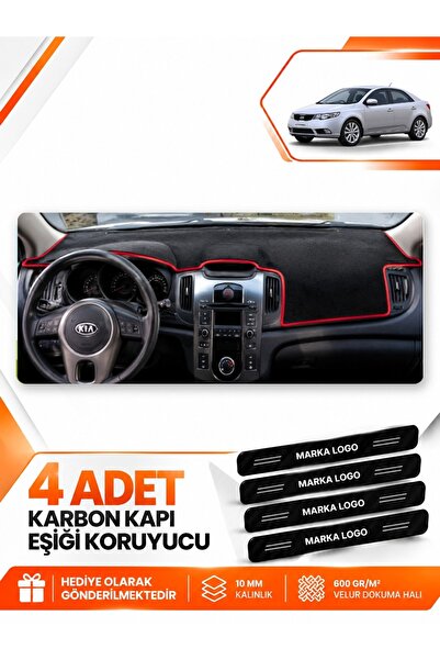 e-biz Kiacerato (2008-2012) Compatible Front Torpedo Protection Case Carpet C...