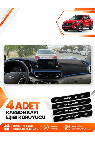 e-biz Hyundai Tucson (2018-2021) Compatible Front Torpedo Protection Case Car...