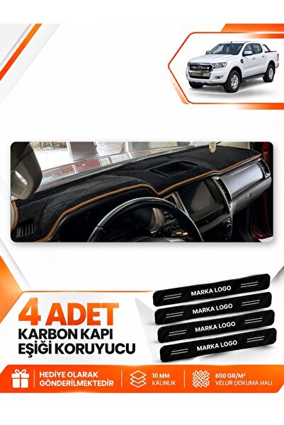 e-biz Ford Ranger (2018-2019) Compatible Front Torpedo Protection Case Carpet...