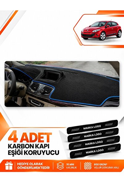 e-biz Renault Megane 3 Li̇f Ekran (2008-2015) Compatible Front Torpedo Protec...