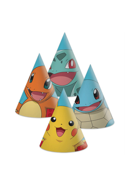 Leski Set of 6 Pokemon party helmets