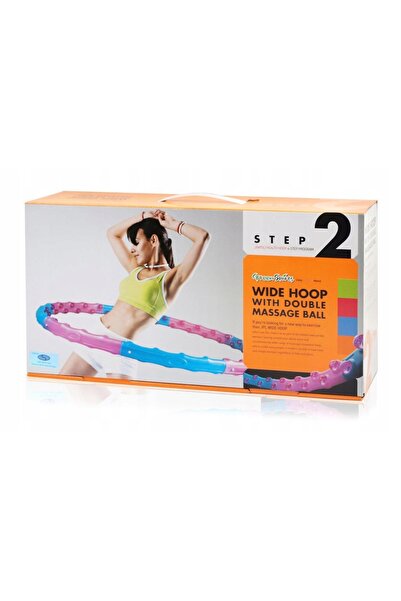 SMJ Sport Hula Hoop cu greutăți și țepi, inteligent pentru exerciții, 110cm, ...