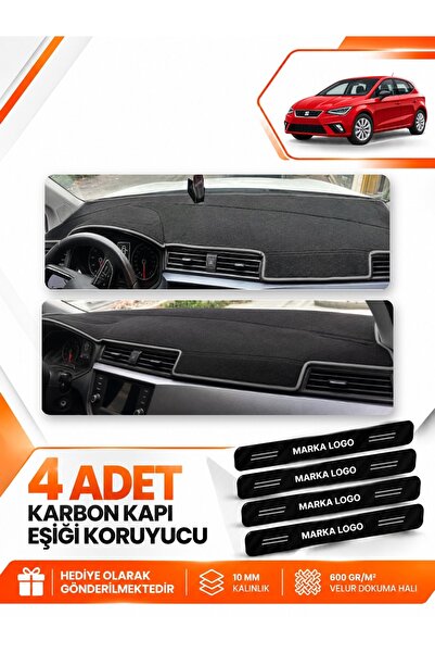 e-biz Seat Ibiza (2017-2021) Compatible Front Chest Glove Box Protection Cove...