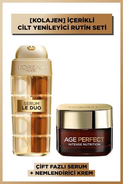 L'Oreal Paris [Kolajen] İçerikli Cİlt Yenileyici Rutin Seti