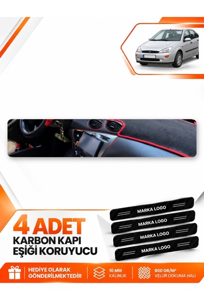 e-biz Ford Focus 1 (1998-2005) Compatible Front Torpedo Protection Case Carpe...