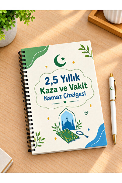 beticraft Namaz Takip Defteri, 2,5 yıllık, Kaza Namazı ve Vakit Namazı