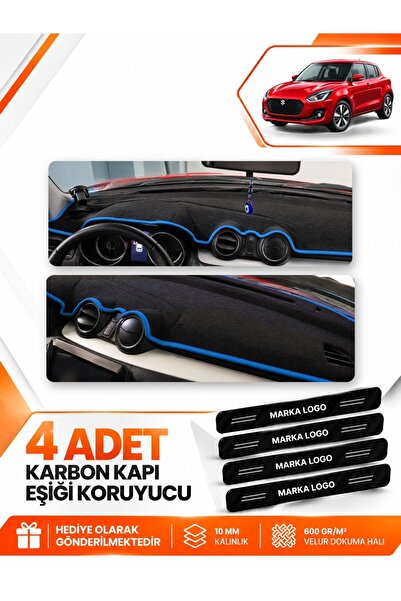 e-biz Suzuki Swi̇ft (2017-2020) Compatible Front Torpedo Protection Case Carp...