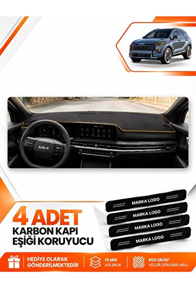 e-biz Kia Sportage (2025-on) Compatible Front Torpedo Protection Carpet Cover...