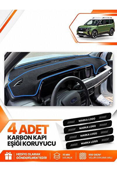 e-biz Ford Courier (2024-2027) Compatible Front Torpedo Protection Case Carpe...