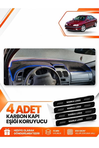 e-biz Renault Laguna 1 Airbagsiz (2000-2007) Compatible Front Torpedo Protect...
