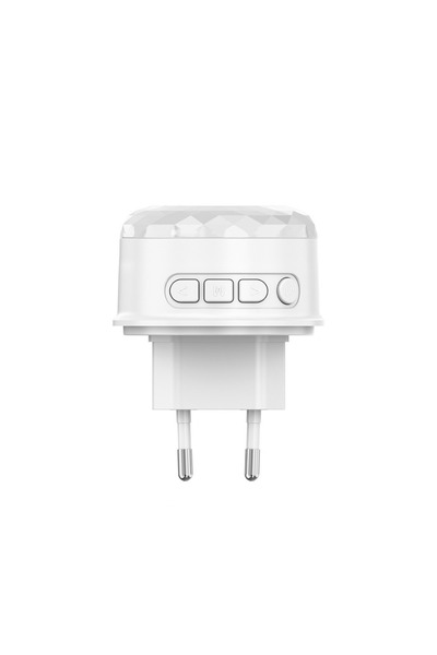 Novato WiFi 105 dB Sesli ve Işıklı Priz Tipi Siren WAS-01P - 32 Türkçe İkaz (...