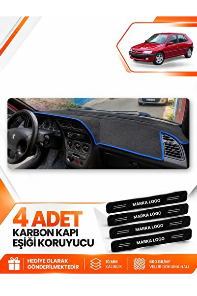 e-biz Peugeot 306 (1993-2002) Compatible Front Torpedo Protection Case Carpet...