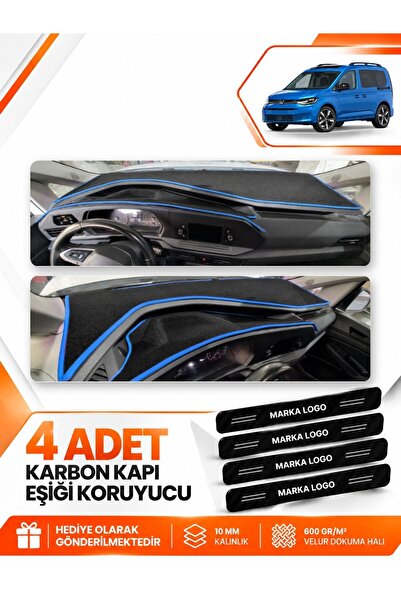 e-biz Volkswagen Caddy (2022-2026) Compatible Front Glove Box Protection Cove...