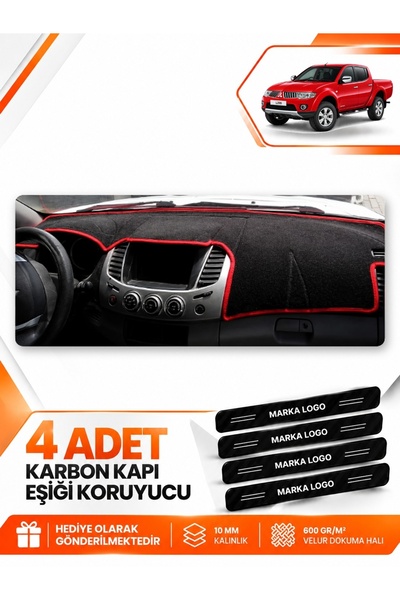 e-biz Mitsubishi L200 (2005-2015) Compatible Front Torpedo Protection Case Ca...