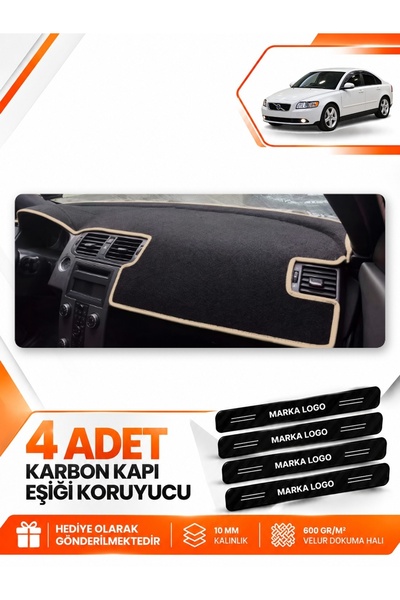 e-biz Volvo S40 (2008-2012) Compatible Front Cover Torpedo Protection Protect...