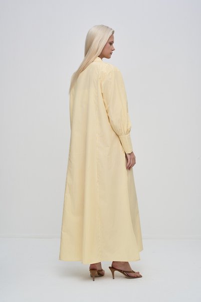 HANIQA Modern Pocketed Shirt Dress