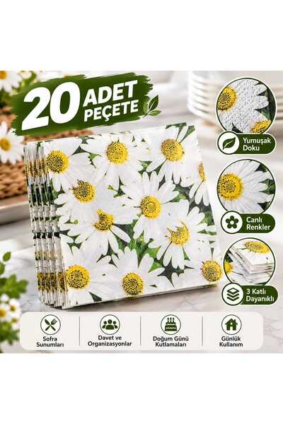LOVYCO Dvostruke salvete za prezentaciju - Vintage Pinterest estetika, salvet...