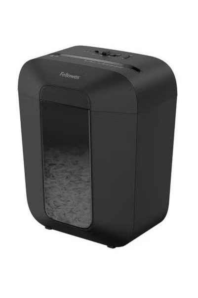 Fellowes Lx50 Cross Cut 9 Sheet Shredder Black