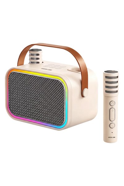 Green Lion Pico Kids Karaoke Speaker - Beige